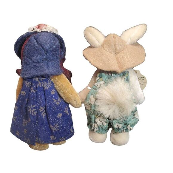 Lot Of 5 Vintage Boyd's Bears Plush - Picture 3 of 16